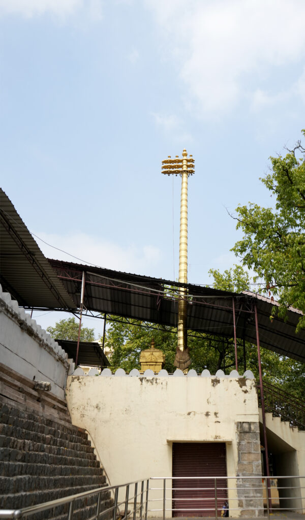 12. Dhwaja sthambam 12. Dhwaja sthambam